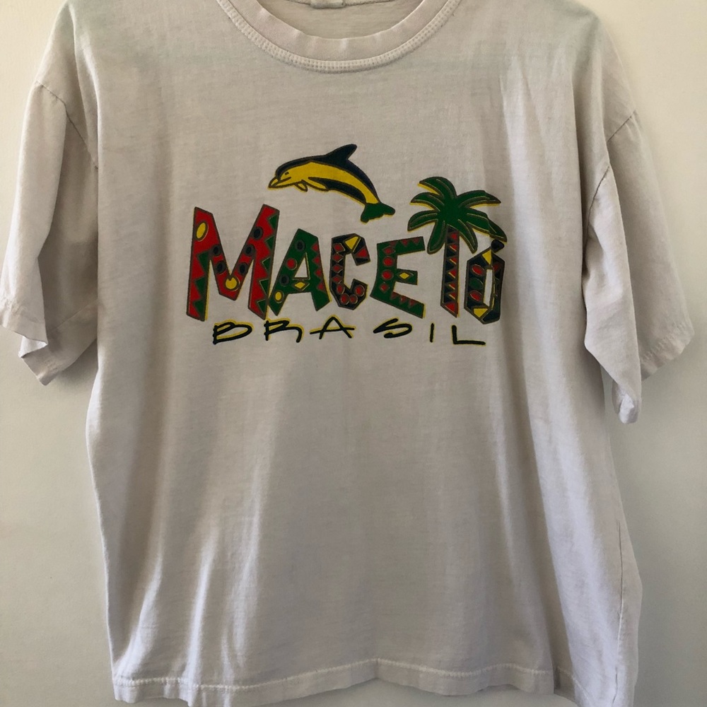 White Brasil t shirt